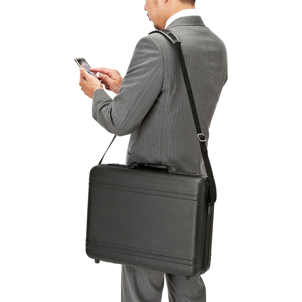 サンワサプライ ABSハードPCケース BAG-ABS5N2 ハードPCケース（14インチワイドまで対応・鍵付き） BAG-ABS5N2