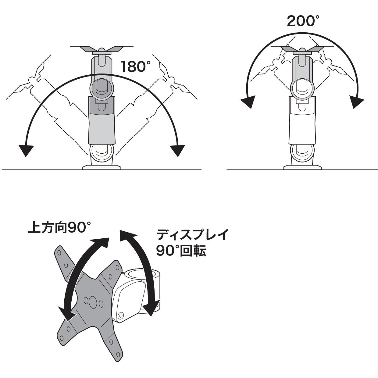 CR-LA1004N 垂直液晶モニターアーム サンワサプライ 荷重(kg):ディスプレイ/2以上10以下 壁面取り付けタイプ CR-LA1004N 垂直液晶モニターアーム サンワサプライ 荷重(kg):ディスプレイ/2以上10以下 壁面取り付けタイプ