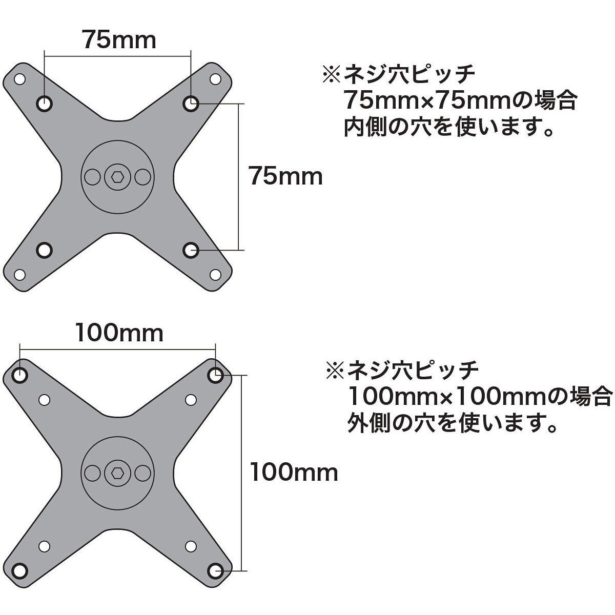 CR-LA1004N 垂直液晶モニターアーム サンワサプライ 荷重(kg):ディスプレイ/2以上10以下 壁面取り付けタイプ CR-LA1004N 垂直液晶モニターアーム サンワサプライ 荷重(kg):ディスプレイ/2以上10以下 壁面取り付けタイプ