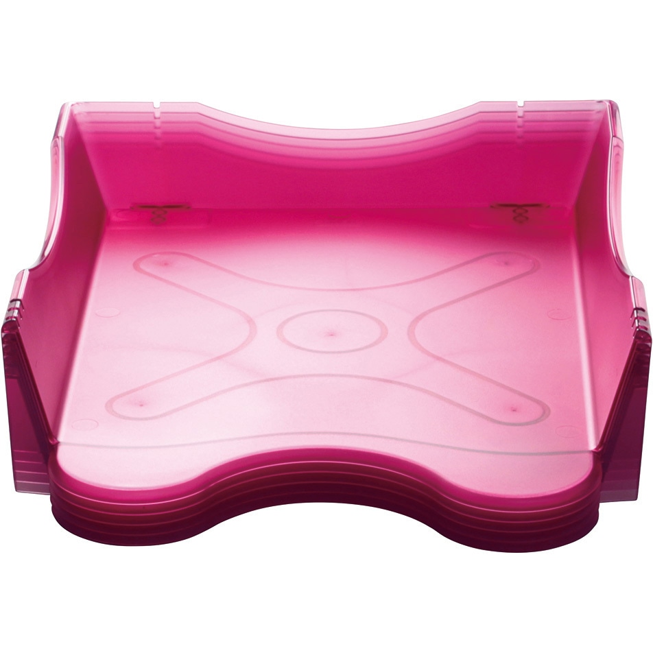 DA-2658-CP メガタフトレー SONIC(ソニック)[文具] クリアピンク色