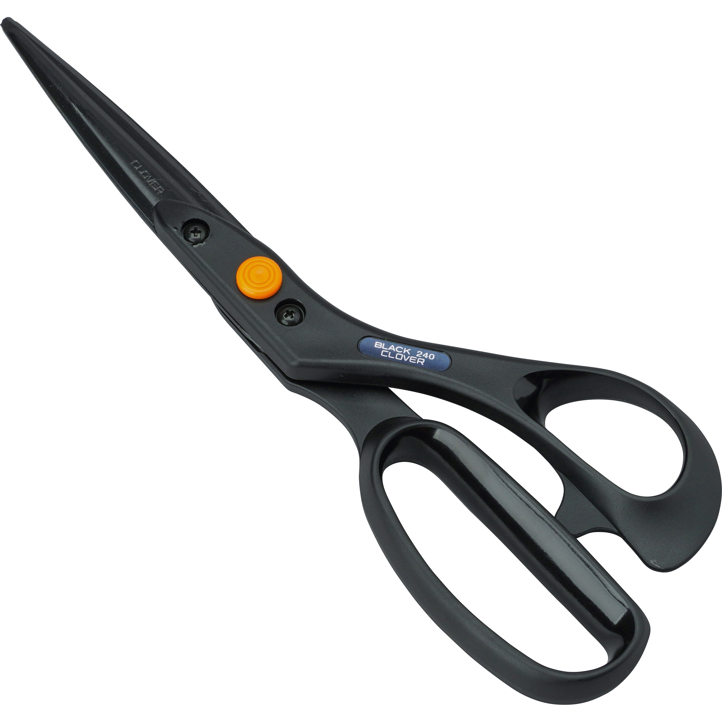 36-191 布切りハサミ ブラック 24cm 1個 Clover(クロバー) 【通販