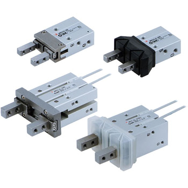 11-MHZ2-20D-M9NWV リニアガイド平行移動タイプ/クリーン/低発塵 11-MHZ2シリーズ SMC 複動形 シリンダ内径20mm開閉ストローク(両側)10mm
