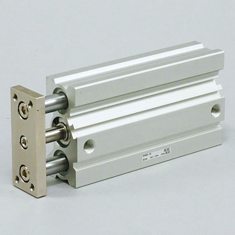 MGQM20-100 ガイド付薄形シリンダ (MGQM20-1～) SMC 複動片ロッド すべり軸受 シリンダストローク100mm