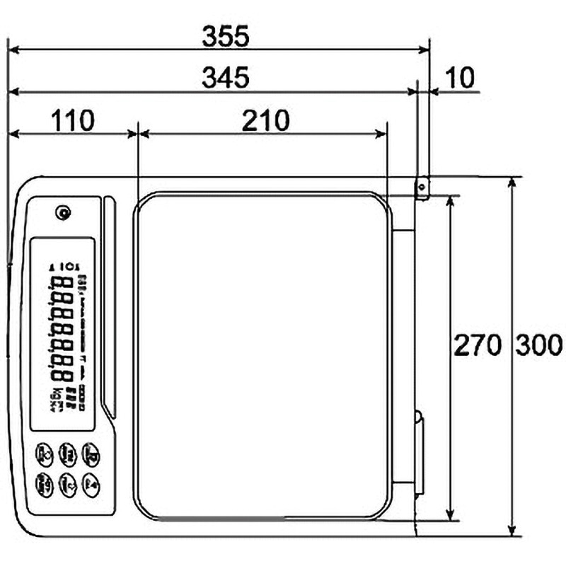 … 汎用電子天びん MC-30K 1個 ポイント15倍直送品 A\u0026D (エー・アンド・デイ) 汎用電子天びん