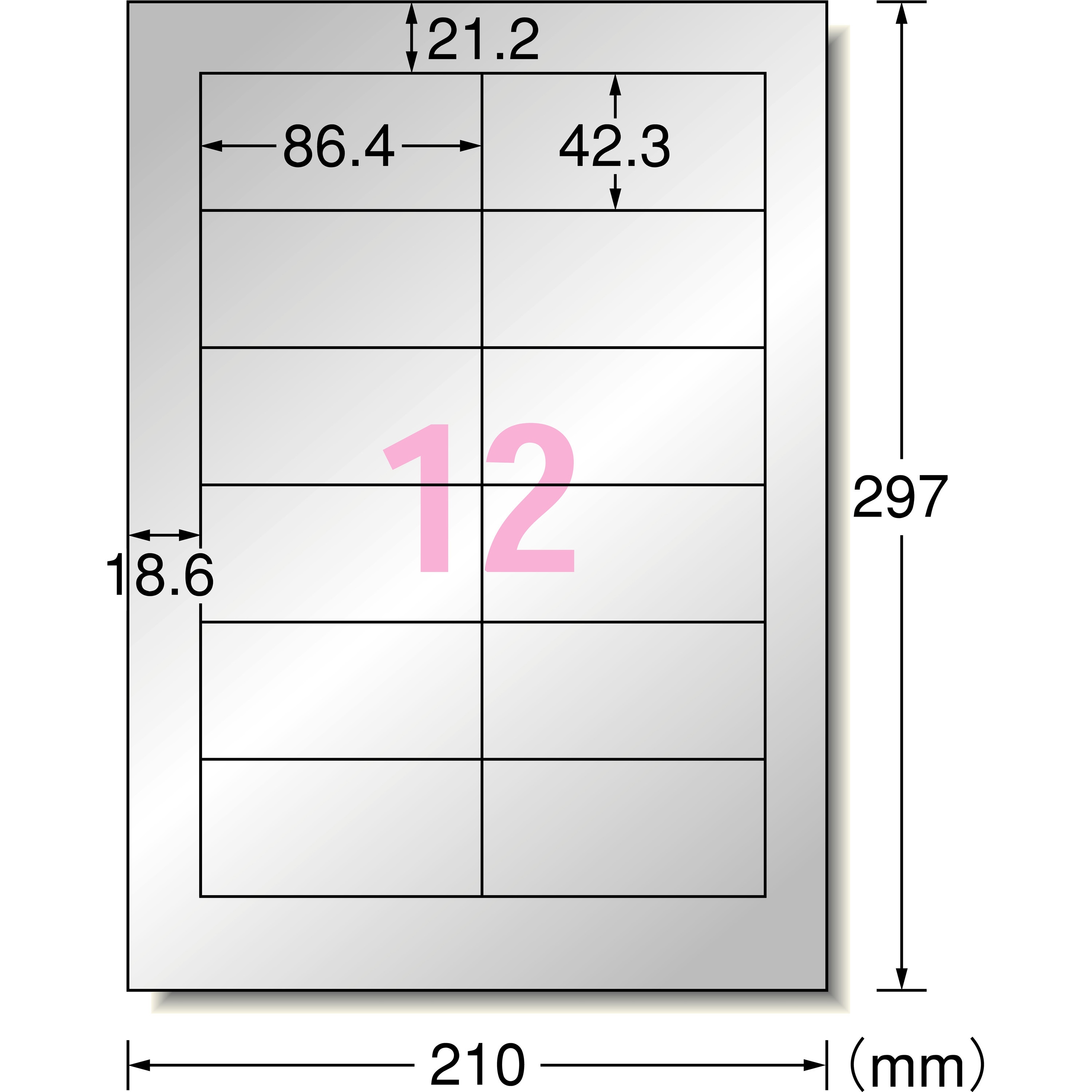 ナーベーラー　取り置き 31057 屋外でも使えるサインラベルシール レーザープリンタ専用