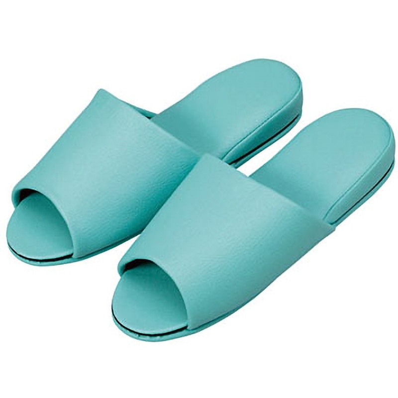 オーミケンシ 抗菌レザー調スリッパ 抗菌レザー調スリッパ(10足組・前