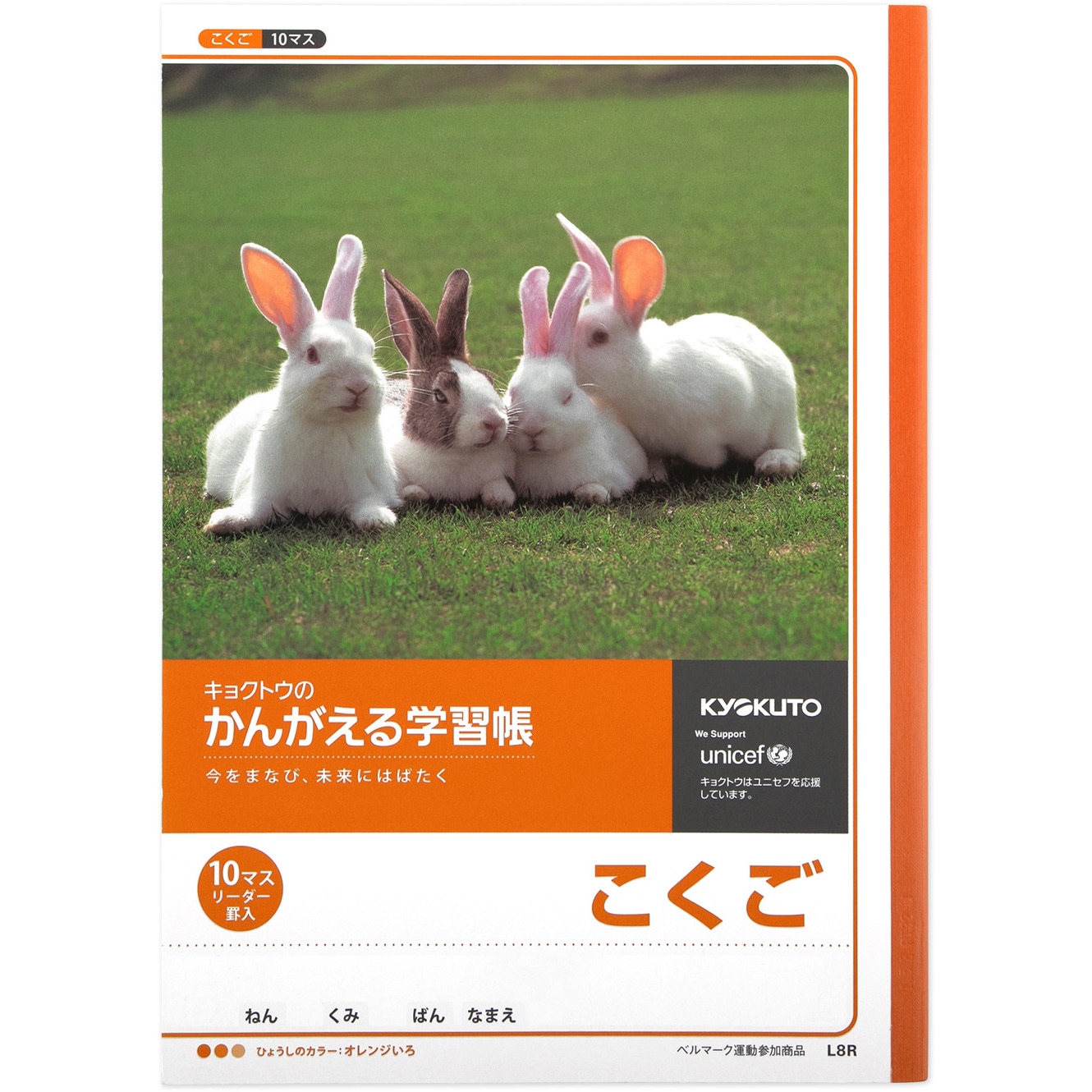 L8R かんがえる学習帳 国語10マスリーダー入 日本ノート サイズB5 1冊