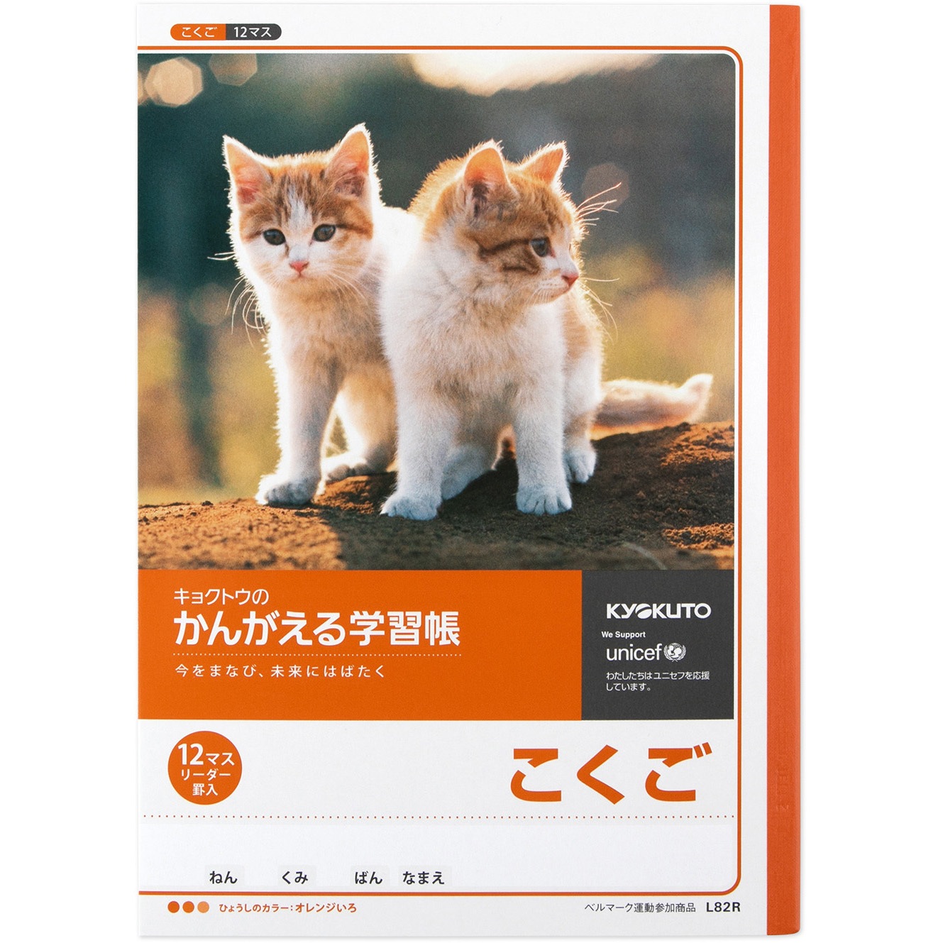 L82R かんがえる学習帳 国語12マスリーダー入 日本ノート サイズB5 1冊
