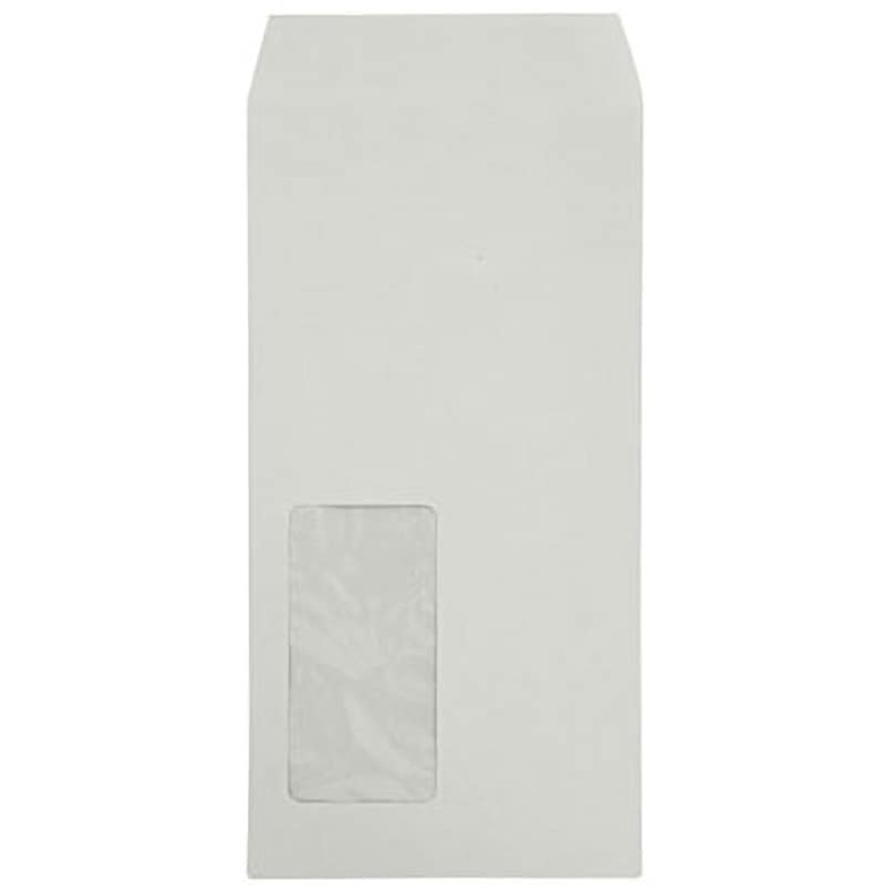 3227 マド付封筒長3 ハーフトーンカラーグレー 1箱(1000枚) 壽堂紙製品 【通販モノタロウ】