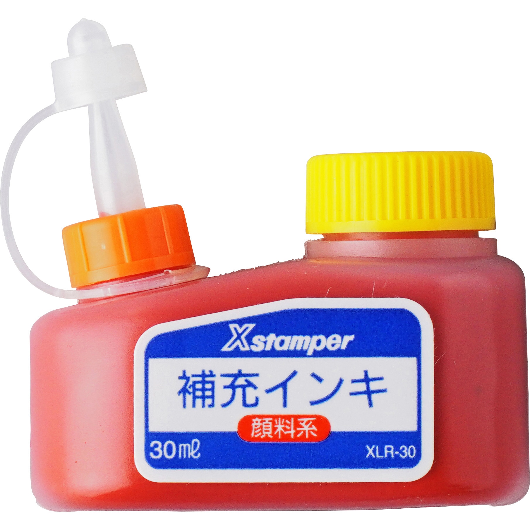 りきさん　専用 XLR-30シユイロ 顔料系インキ 朱 1本 シヤチハタ 【通販モノタロウ】