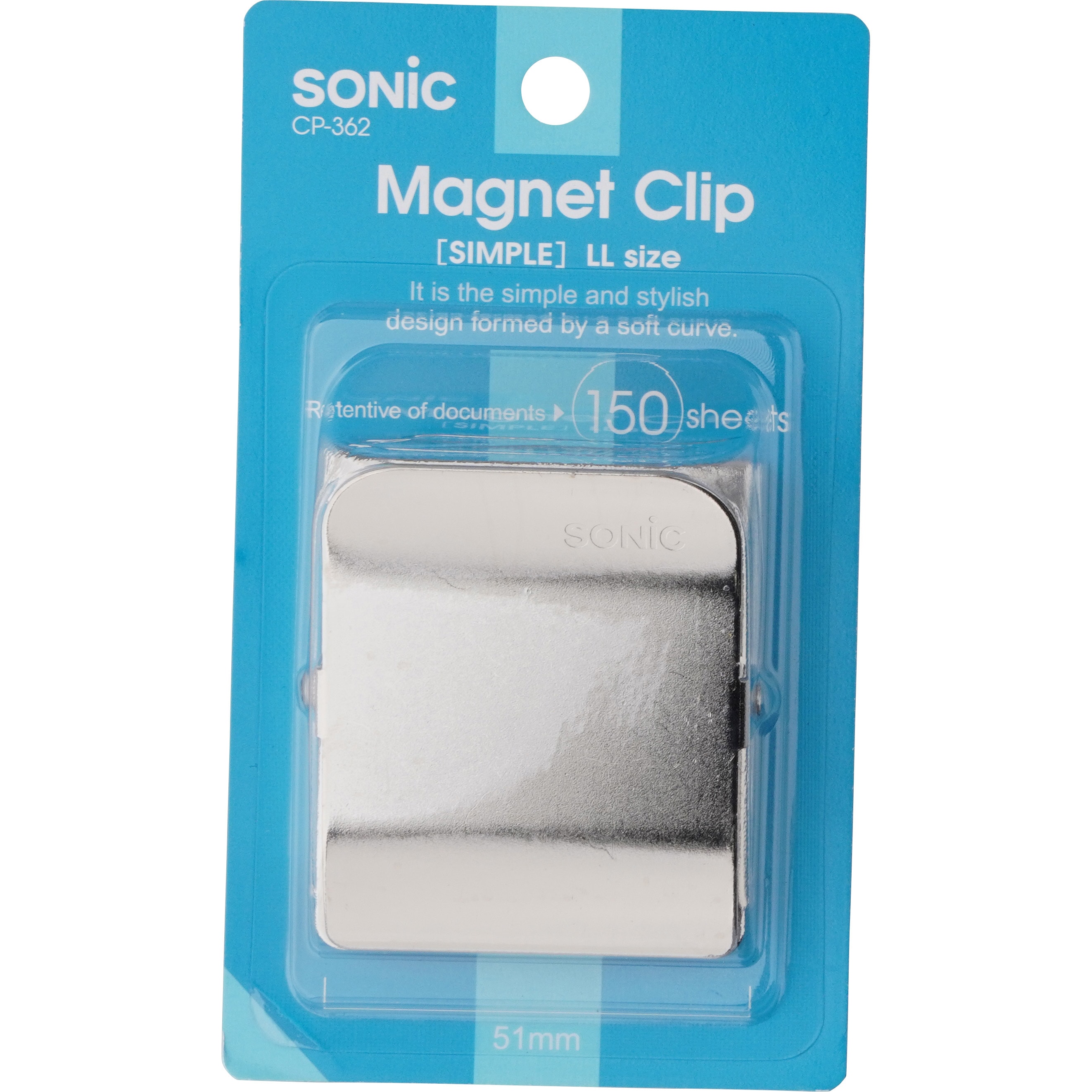 CP-362 マグネットクリップシンプル(ブリスターパック) SONIC