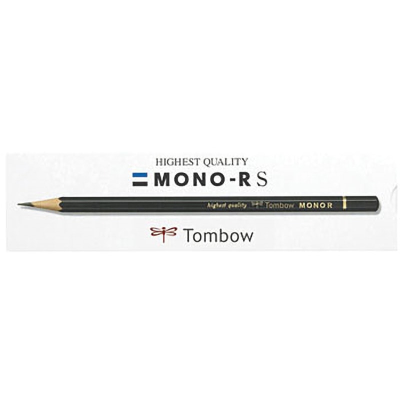 MONO-RSHB 鉛筆モノR 紙箱 トンボ鉛筆 一般用 芯色:黒 HB 1