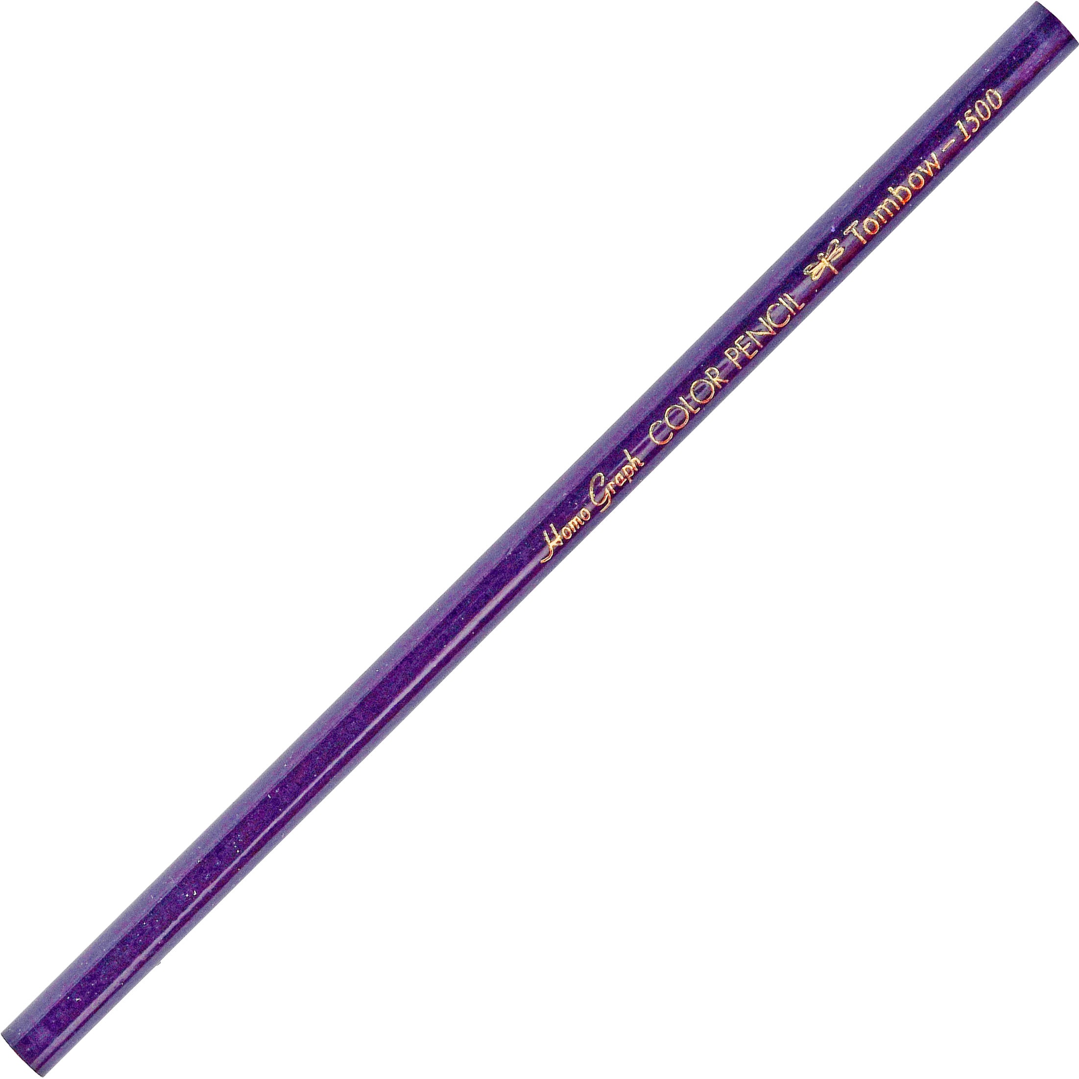 【新品】（まとめ）トンボ鉛筆 色鉛筆 単色 12本入 1500-18 紫 【×5セット】
