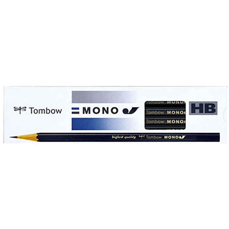 MONO-JHB 鉛筆モノJ トンボ鉛筆 一般用 芯色:黒 HB 1ダース(12本) MONO