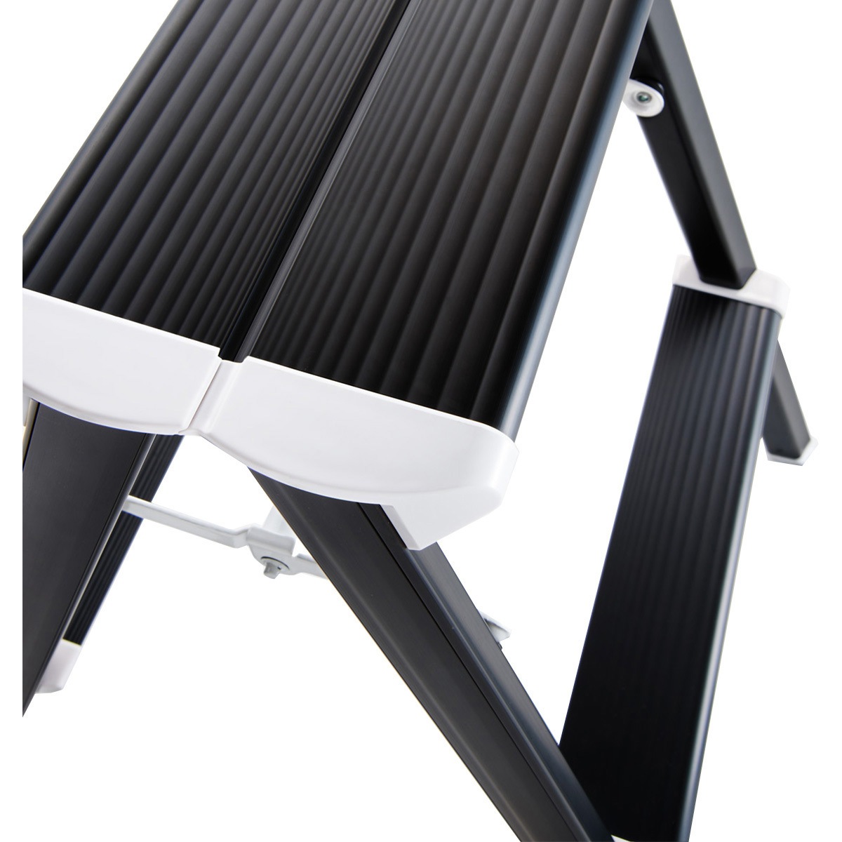 SK2.0-03BK アルミ踏み台 SK 長谷川工業 天板寸法・幅280mm天板寸法