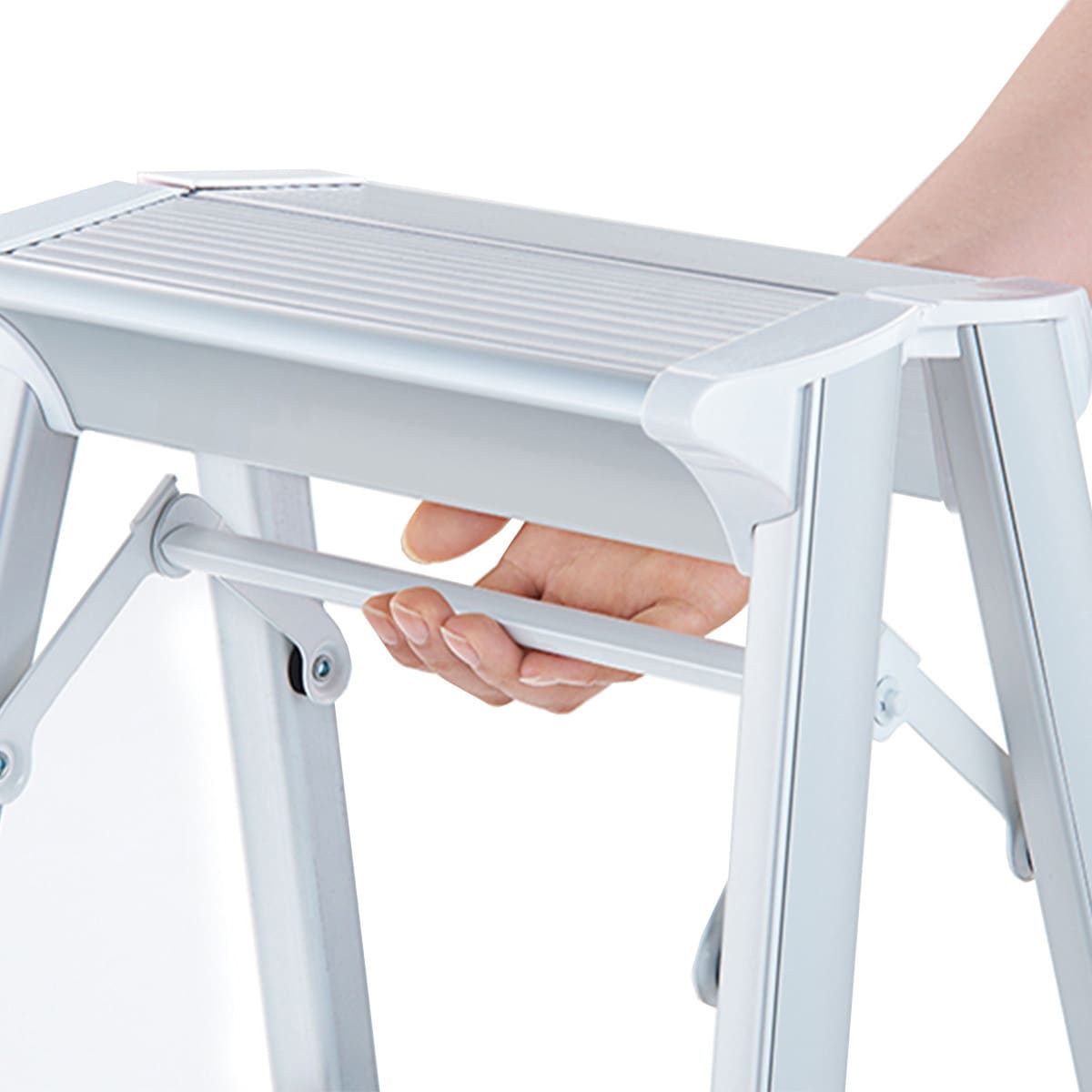 SK2.0-03S アルミ踏み台 長谷川工業 天板寸法・幅280mm天板寸法・奥行