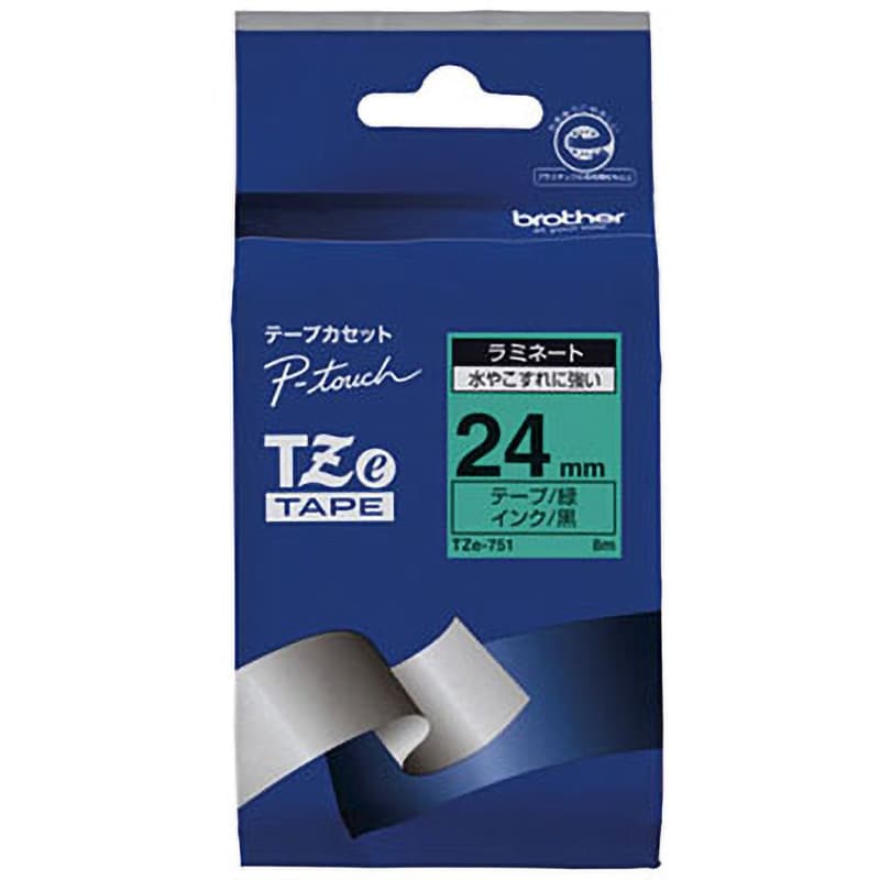 TZe-751 ピータッチ ラミネートテープ 1巻 ブラザー工業 【通販サイトMonotaRO】