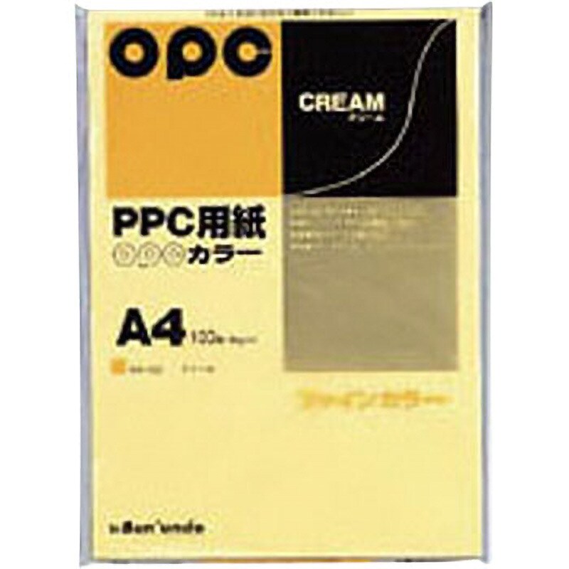 カラー332 クリーム ファインカラーPPC 1袋(100枚) 文運堂 【通販