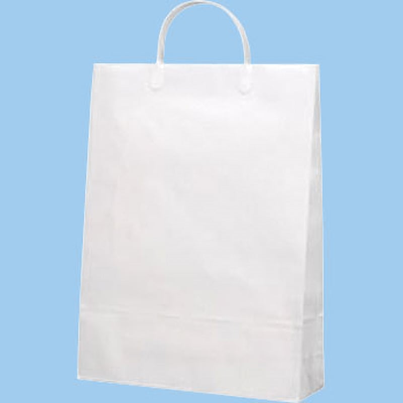 白無地コーティングバッグ マツシロ 手提袋 【通販モノタロウ】