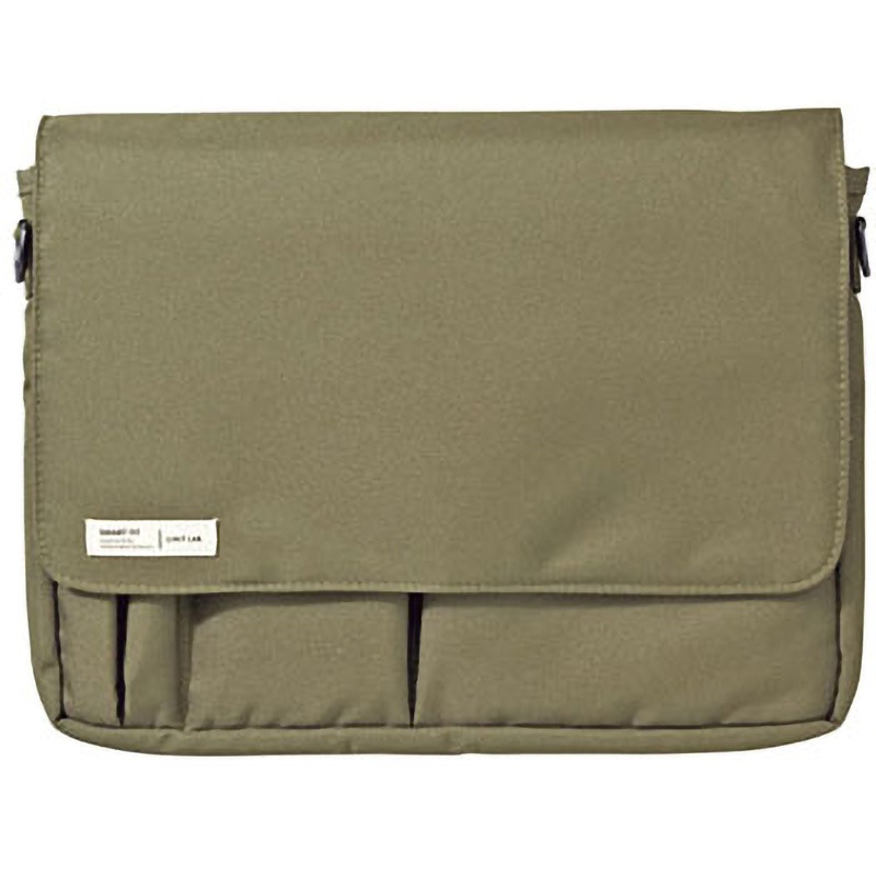 A-7576-22 SMART FIT キャリングポーチ B5 リヒトラブ オリーブ色 縦