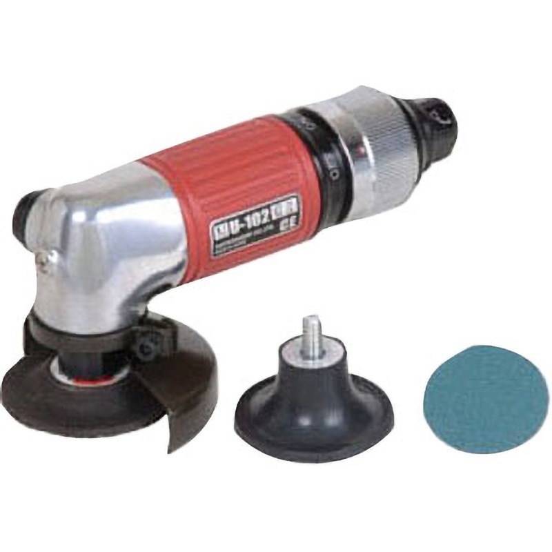 U-102GR ベビーアングルグラインダーΦ50mm用 ロータリー方式 1台 U-TOOLS (埼玉精機) 【通販モノタロウ】