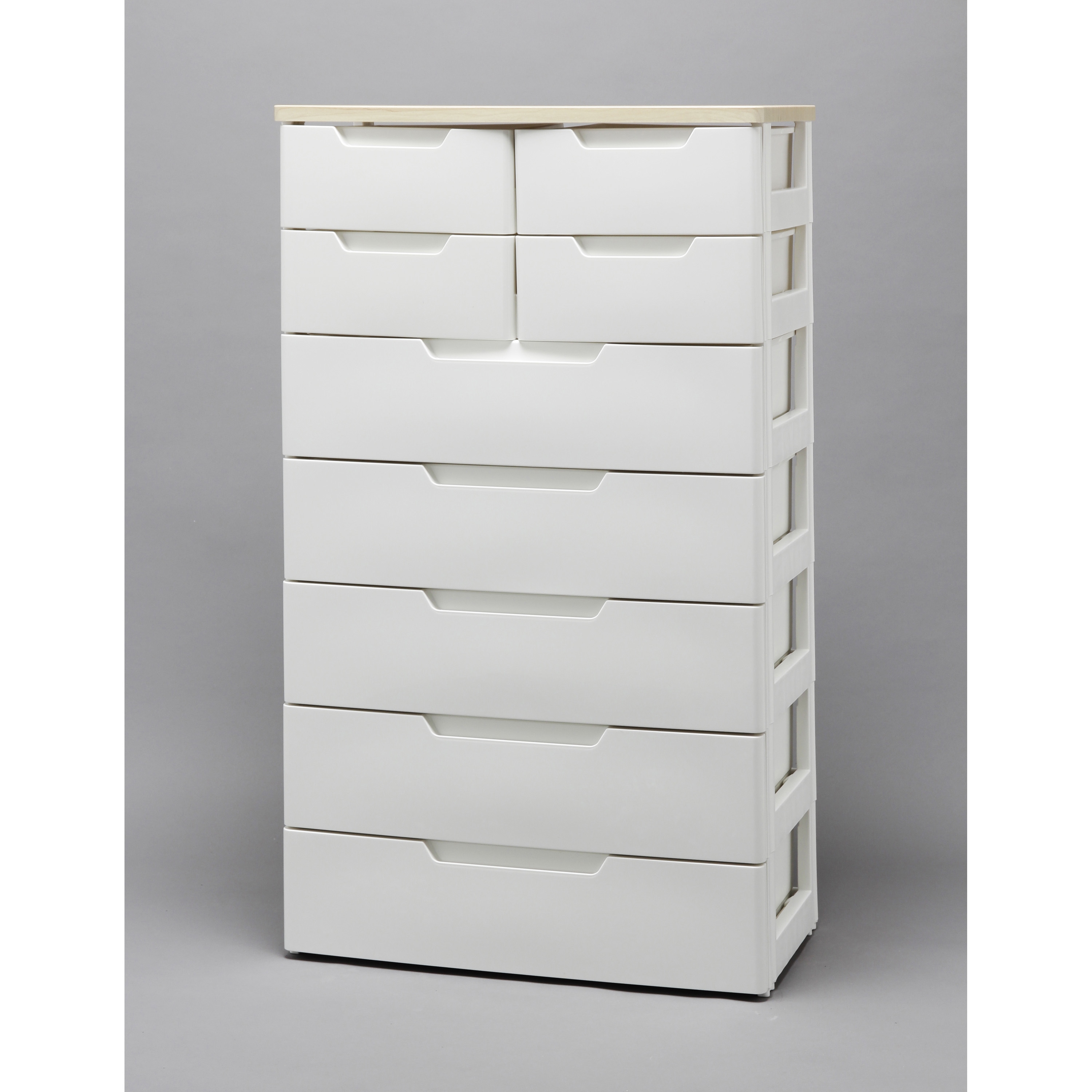 MU-7254 MUチェスト アイリスオーヤマ ホワイト/ペア色