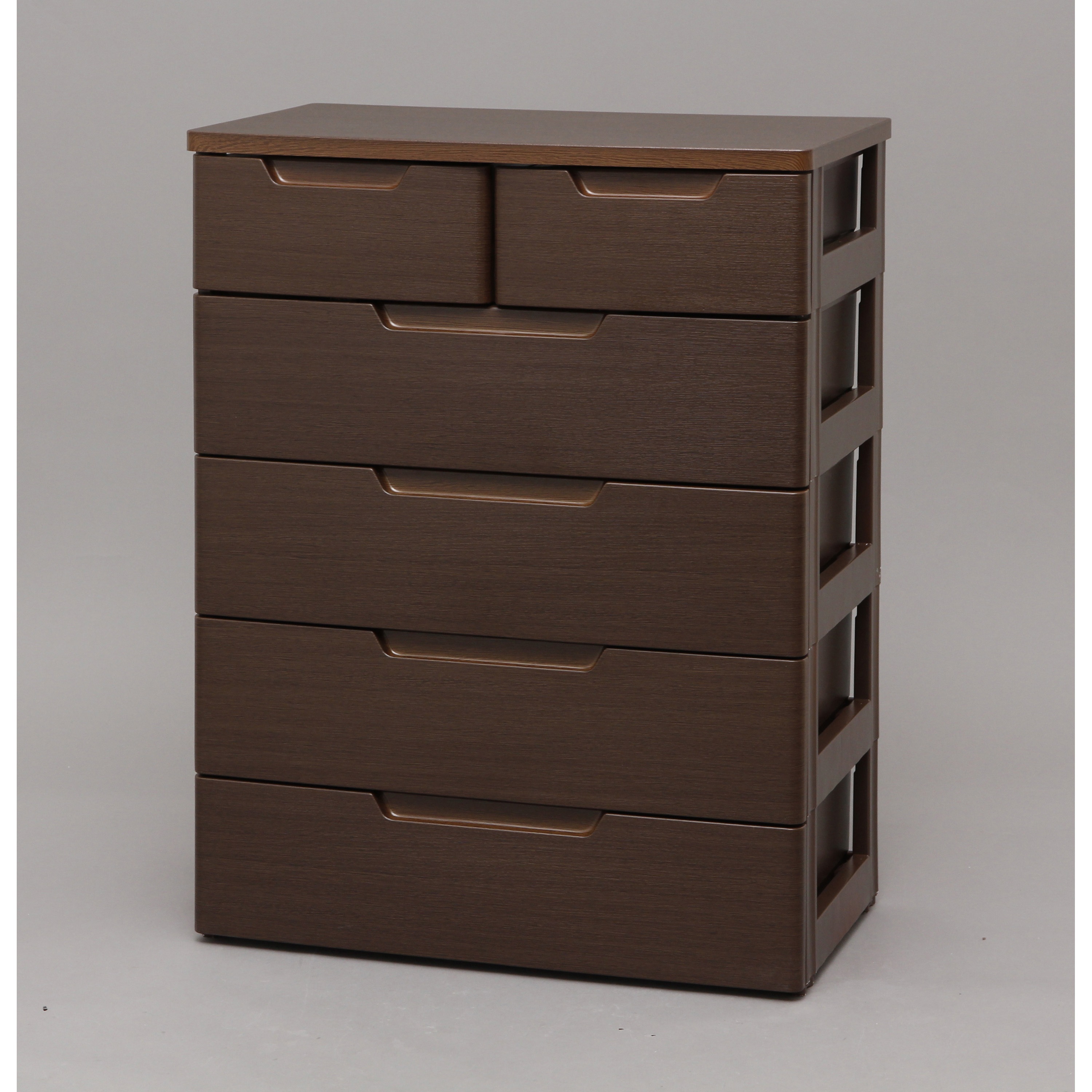 MU-7242 MUチェスト アイリスオーヤマ 木目ブラウン色  1台 MU-7242 19,695円