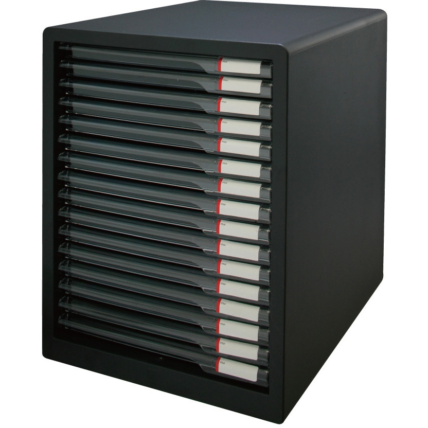 L-16SSR レターケース 16段 アイリスオーヤマ 浅型 ダークグレー色   L-16SSR