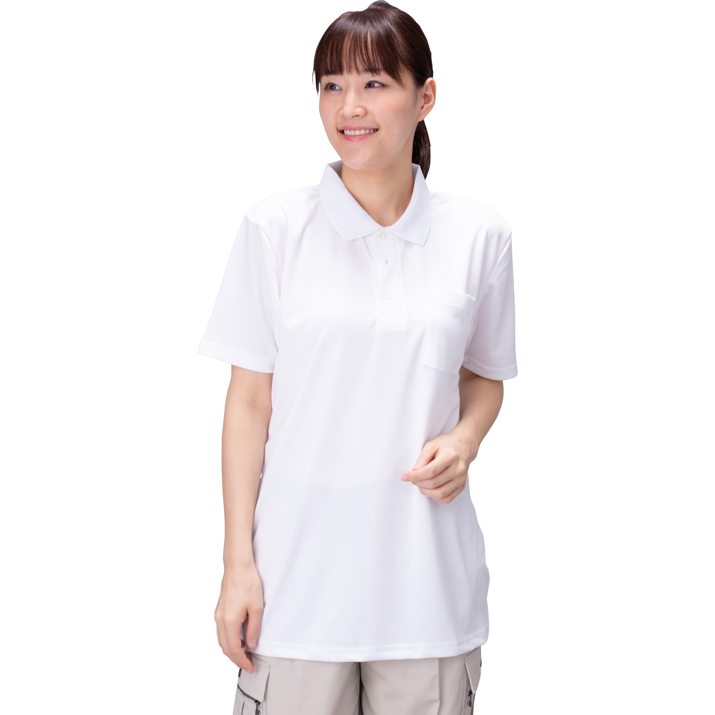 タイトブース ポロシャツ 半袖 ホワイト タイトブース ポロシャツ 半袖 ホワイト