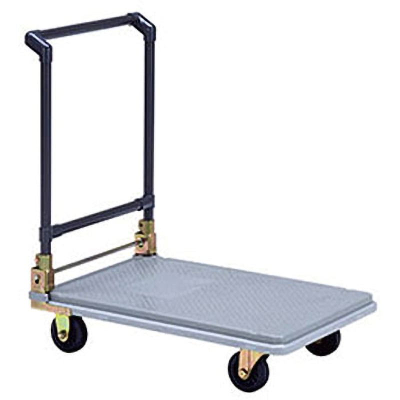 N-450 ポリトラー 矢崎化工 荷重100kg ゴム車輪 ポリプロピレン製 荷台