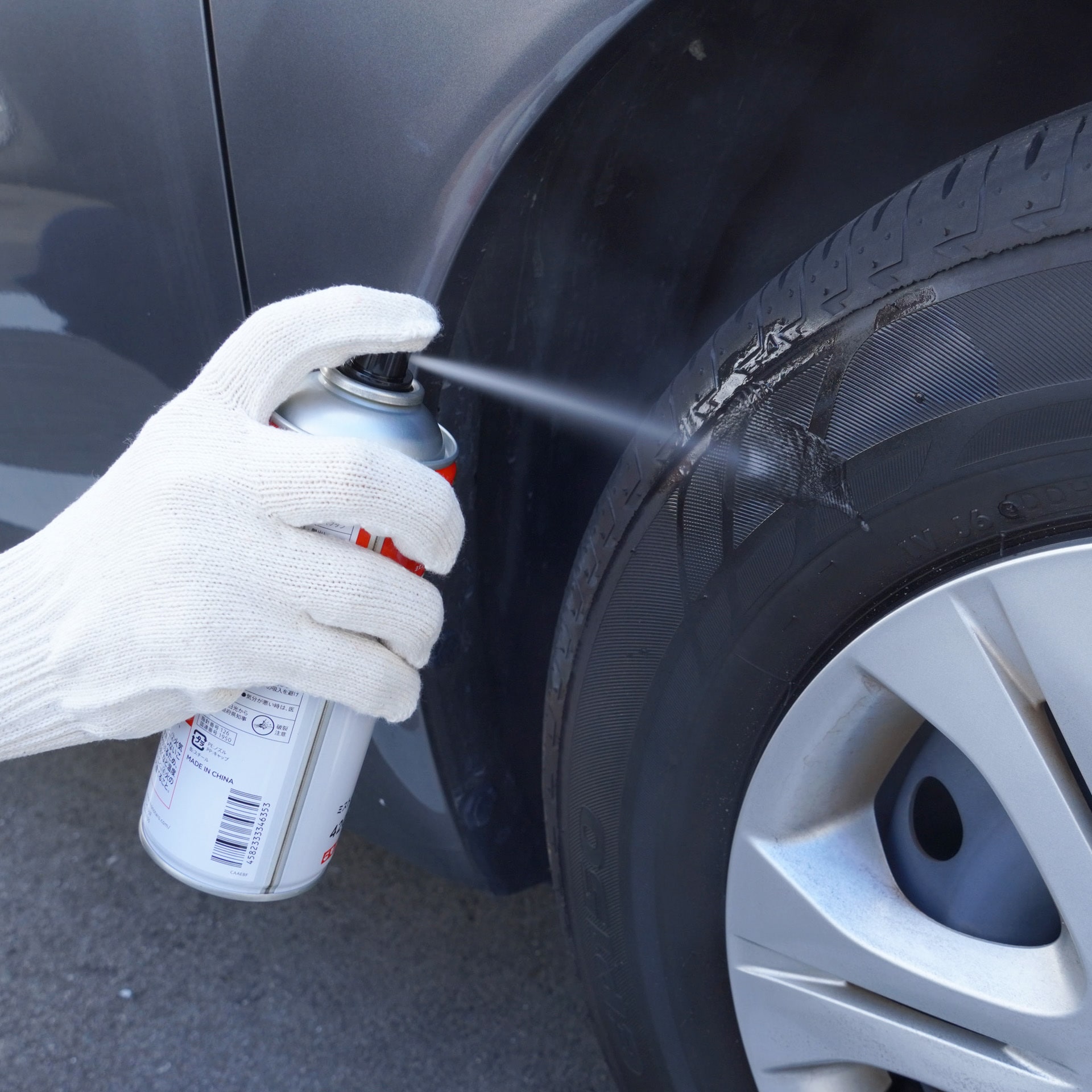 つや出しワックススプレー 自動車タイヤ レザー用 ミストタイプ モノタロウ 1本 4ml 通販モノタロウ