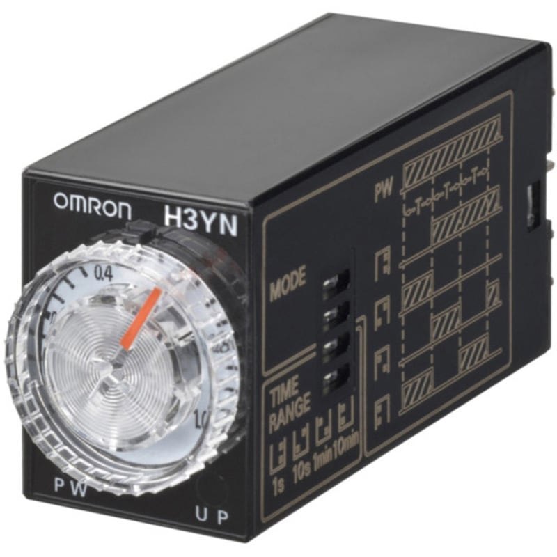 H3YN-41-Z-B DC24 ソリッドステート・タイマ H3YN-B omron(オムロン) 4時間レンジマルチ仕様