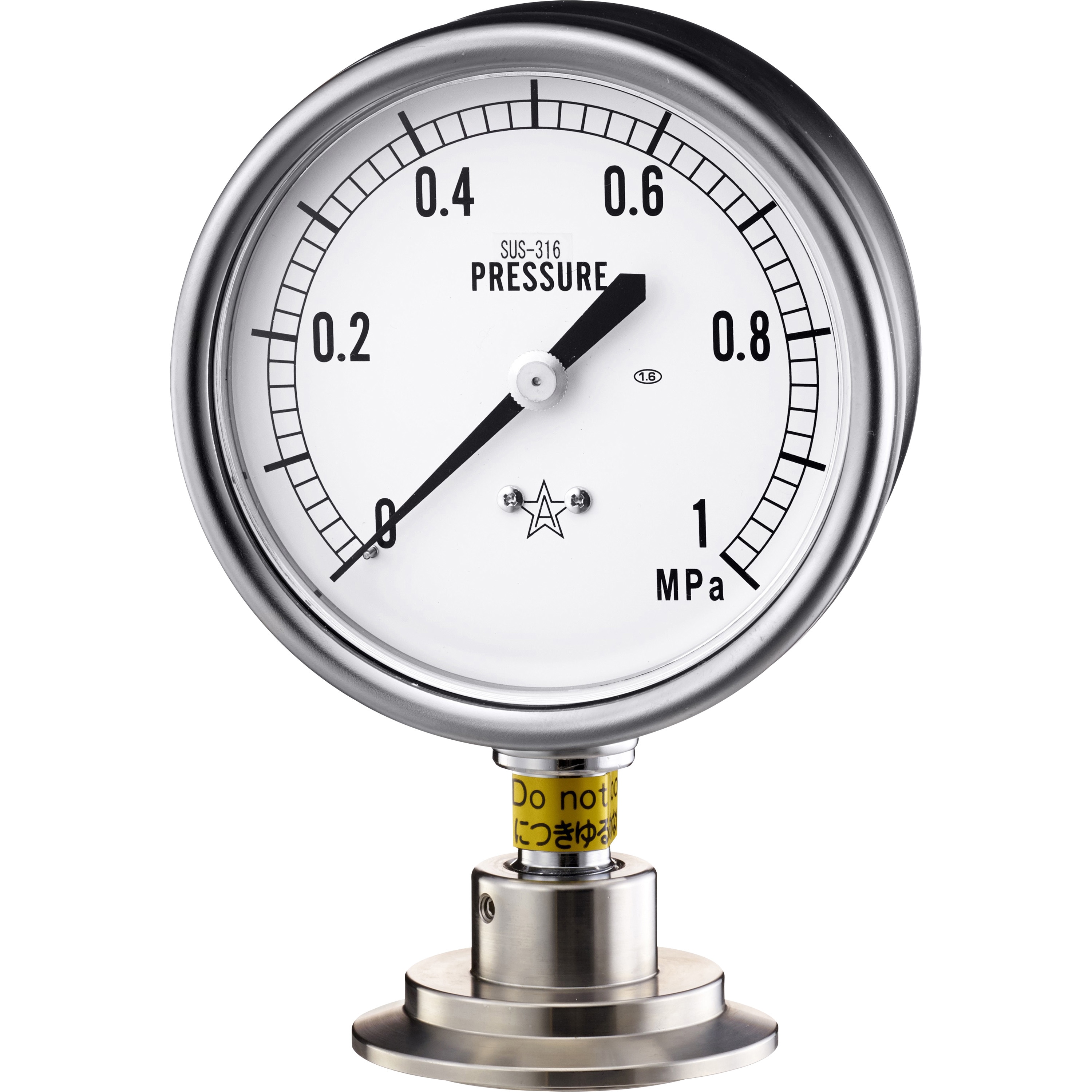 圧力計ＭＺＳ-１Ａ ７５×１．０ＳＵＳ 通販