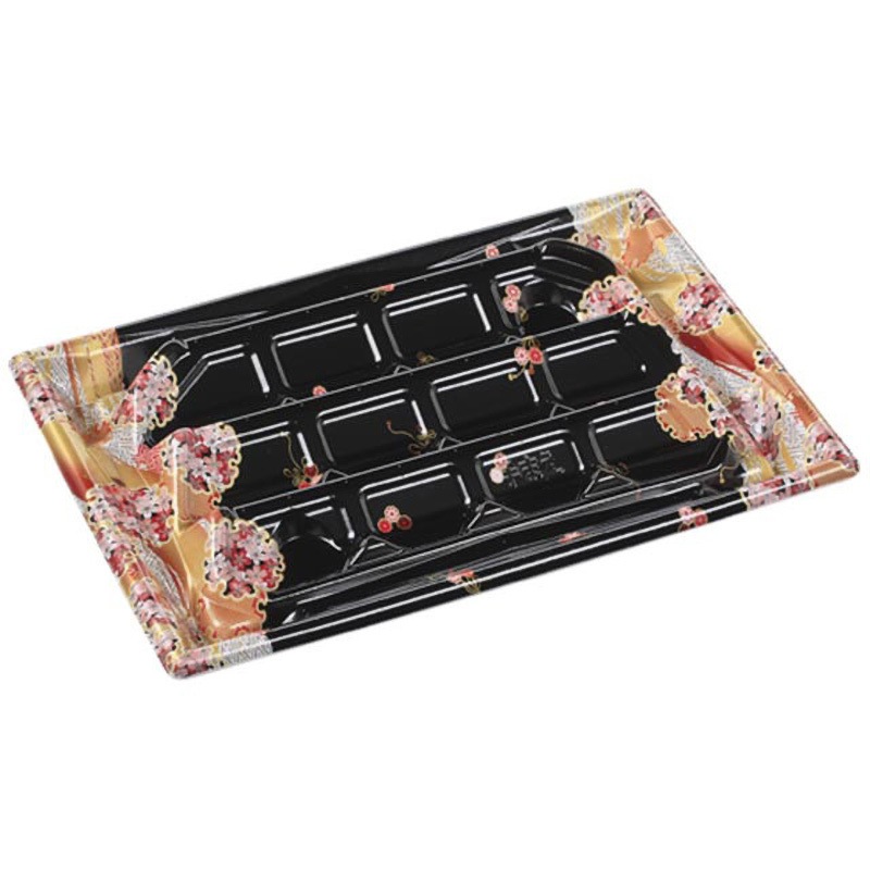 35-24-1 Sステージ 盛台 エフピコ はな帯赤  1ケース(10枚×30袋) 35-24-1