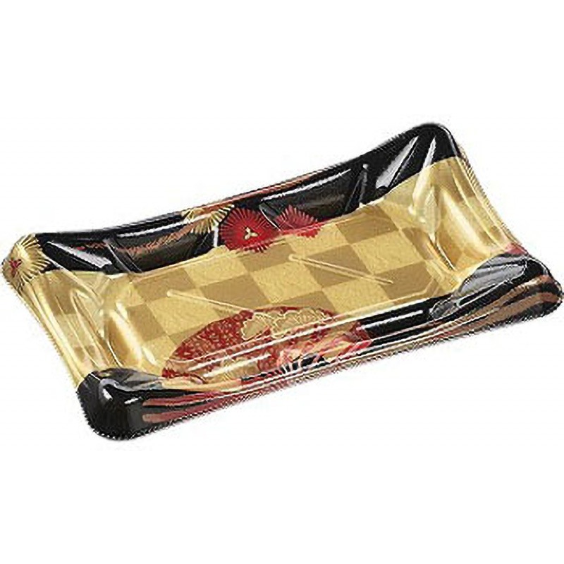 1-3 波錦 本体 エフピコ 扇市松金  1ケース(50枚×30袋) 1-3