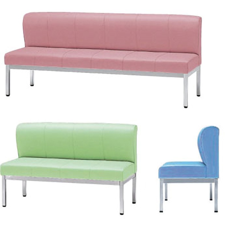 ZHN-12 ロビーチェア(妊娠者用ベンチ) 1個 ニシキ工業 【通販モノタロウ】