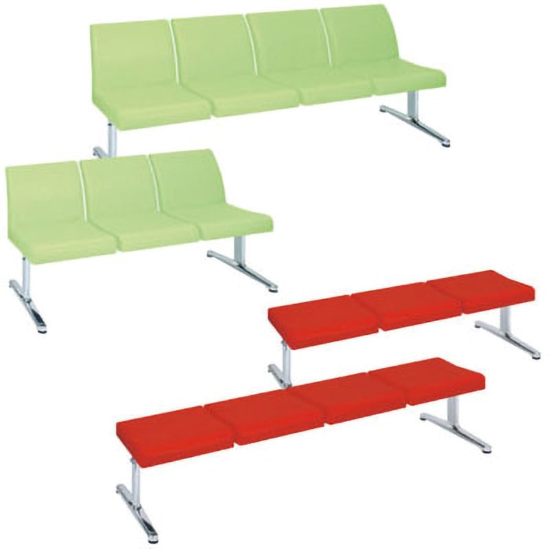 TB-1144-03 ロビーチェア 背付 1個 高田ベッド製作所 【通販モノタロウ】 65,890円