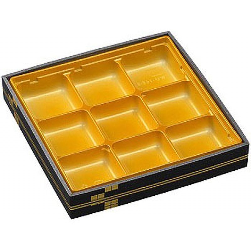 WU-18-3 弁当容器 本体 WU エフピコ 本陣金  1ケース(20枚×9袋)ラップ・消耗品・食品包材