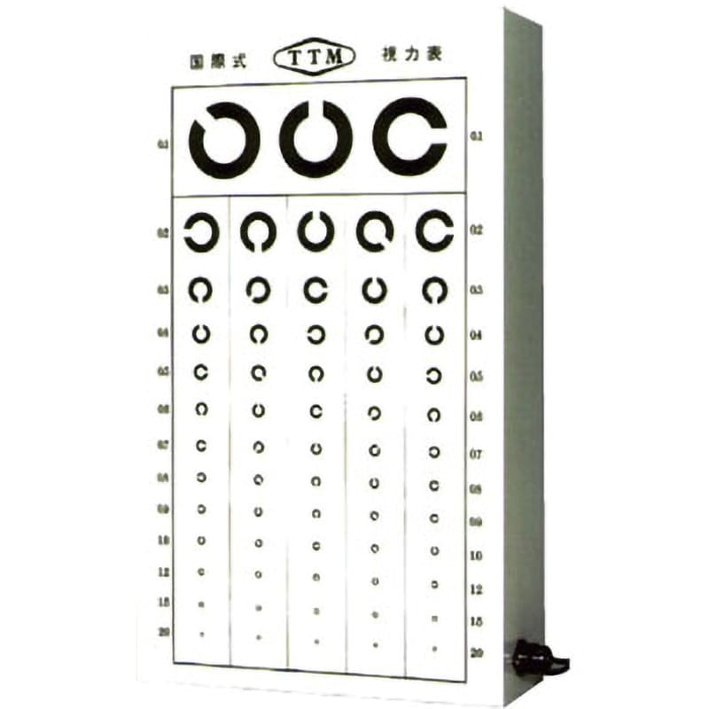 視力検査器(DX型) 表示ランドルト氏(0.1～2.0)