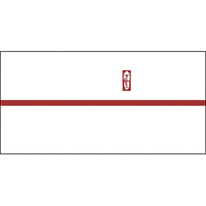 2-676 のし紙 赤棒 京 1冊(100枚) ササガワ(タカ印) 【通販サイト