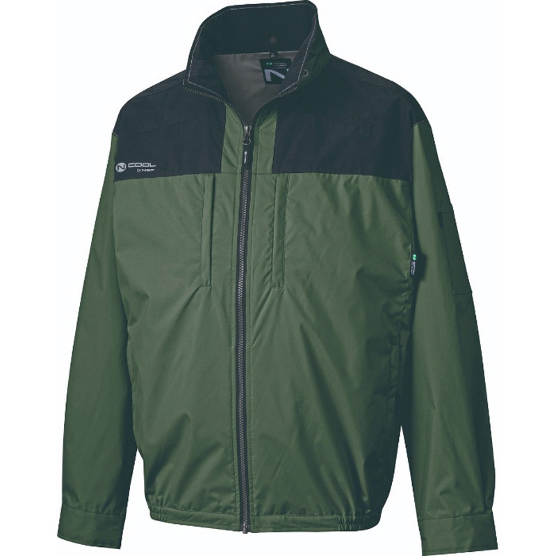 NA-1142/ハンターグリーン/S Nクールウェア 長袖 上部ファン 胸ポケ チタン 3Dエリ NSP ハンターグリーン色 サイズS 12,980円