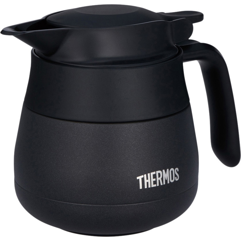 TTC-400 洗浄機対応 真空断熱ステンレスポット THERMOS(サーモス) 墨色