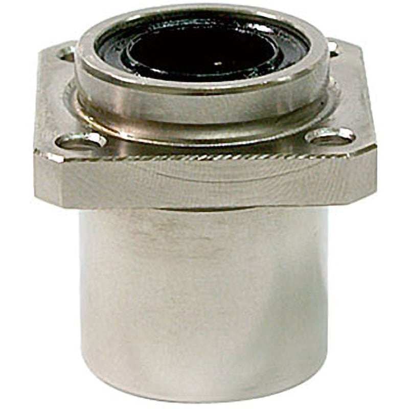 MLFKB25-UU ＜MLFKB＞ 防錆 ボス角フランジ付  リニアベアリング 1個 オザック精工 【通販モノタロウ】