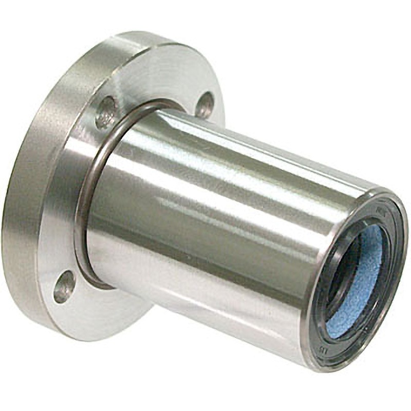 LF16MF ＜LF-MF＞ メンテナンスフリー 丸フランジ付リニアベアリング 1個 オザック精工 【通販モノタロウ】