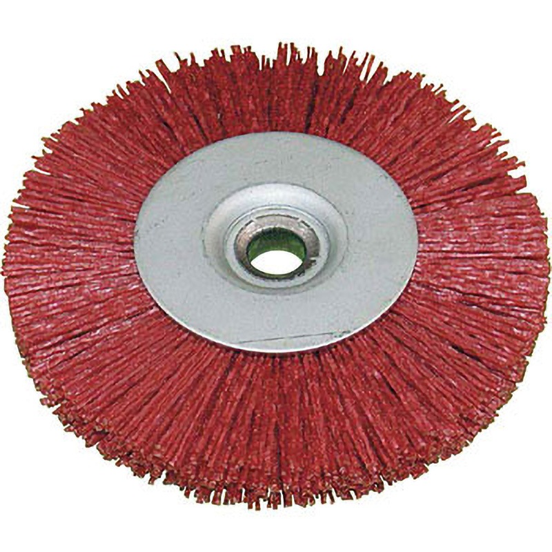 YB4034 ホイールブラシ・ユニロングリット ヤナセ(柳瀬) 粒度60 外径125mm穴径12.7mm  YB4034