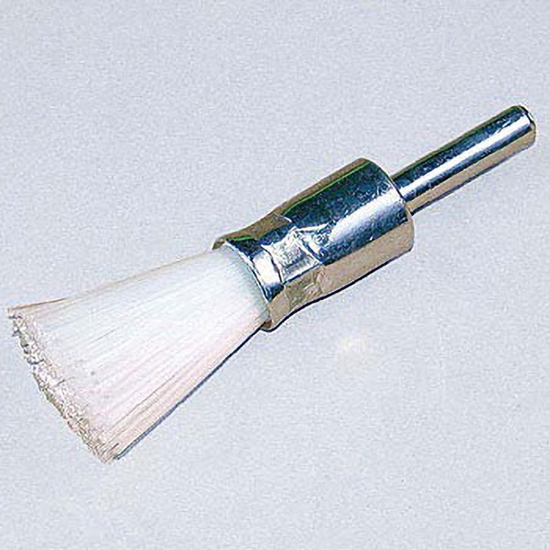 BNE-150 ユニロン 〈軸付エンドブラシ〉 ヤナセ(柳瀬) 無砥粒タイプ