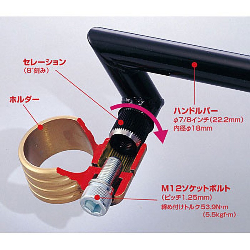 ハリケーン セパレートハンドル TYPEI XJR1200/1300 ZRX1100II