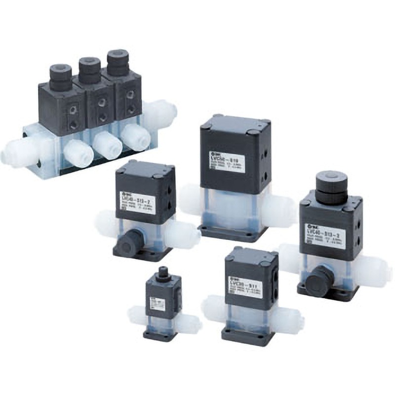 LVC20-S03N-Z 薬液用バルブ 大口径(エアオペレート) LVCシリーズ 1個 SMC 【通販モノタロウ】