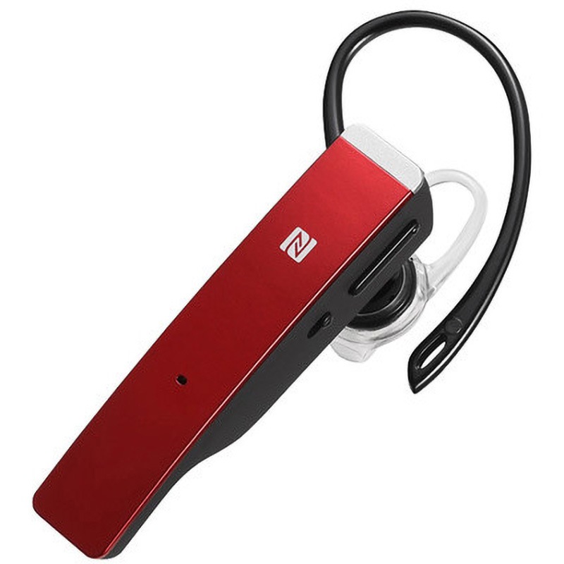 BSHSBE500RD Bluetooth4．1対応 2マイクヘッドセット メタルアンテナ搭載&NFC対応モデル BUFFALO(バッファロー) 片耳