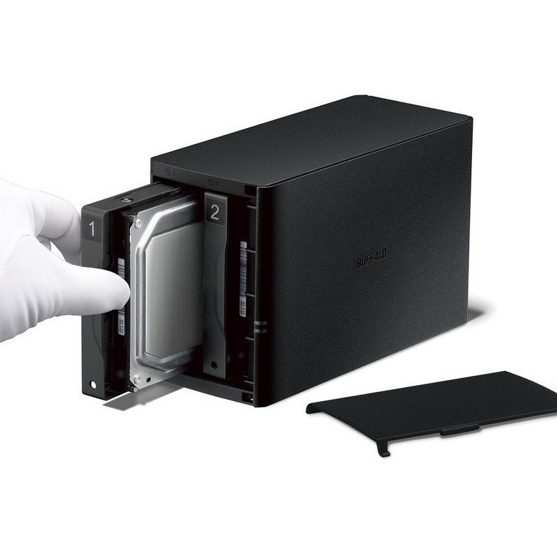 バッファロー HD-WHA2U3/R1 法人向け RAID1対応 外付けHDD HD-WHA2U3/R1 ドライブステーション プロ 法人向け RAID1対応 USB3．0